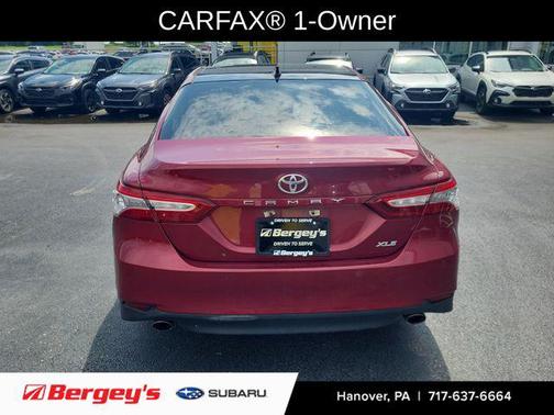 Ruby Flare Pearl 2018 Toyota Camry XLE