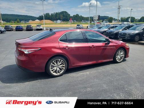 Ruby Flare Pearl 2018 Toyota Camry XLE