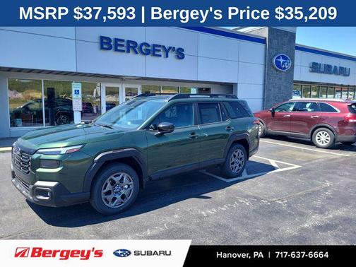 Deep Emerald Green Pearl 2026 Subaru Outback Premium