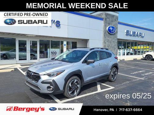 Ice Silver Metallic 2025 Subaru Crosstrek Limited