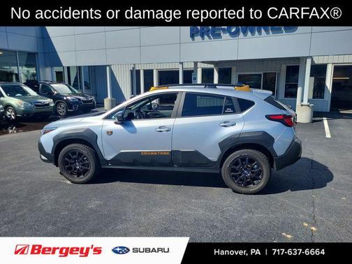 Ice Silver Metallic 2024 Subaru Crosstrek Wilderness