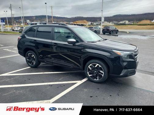 Crystal Black Silica 2026 Subaru Forester Limited