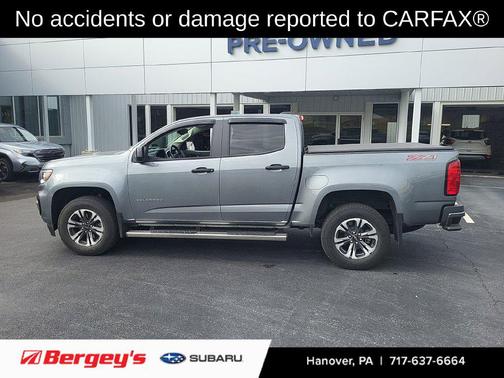 Satin Steel Metallic 2022 Chevrolet Colorado Z71