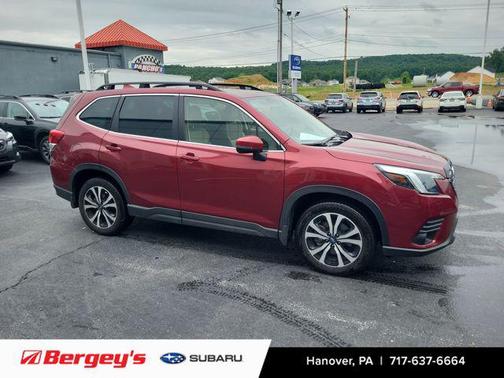 Crimson Red Pearl 2022 Subaru Forester Limited