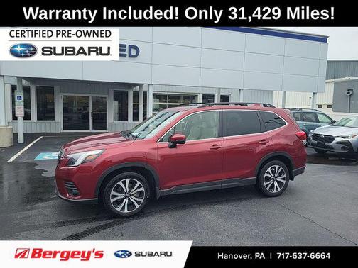 Crimson Red Pearl 2022 Subaru Forester Limited