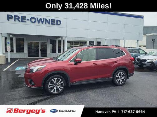Crimson Red Pearl 2022 Subaru Forester Limited