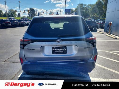 Ice Silver Metallic 2026 Subaru Forester Hybrid Premium