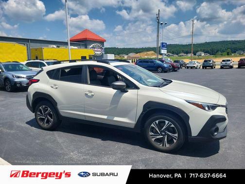 Crystal White Pearl 2024 Subaru Crosstrek Premium