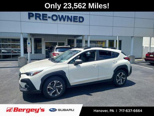 Crystal White Pearl 2024 Subaru Crosstrek Premium