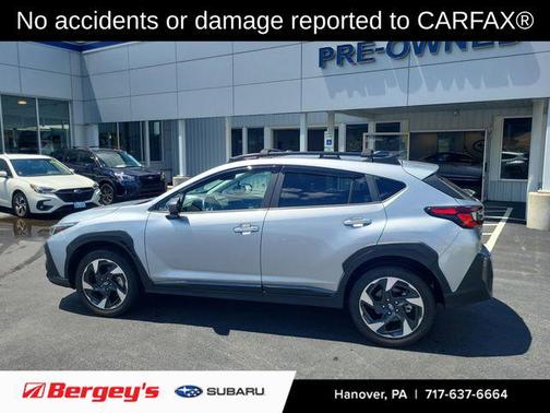 Ice Silver Metallic 2024 Subaru Crosstrek Limited