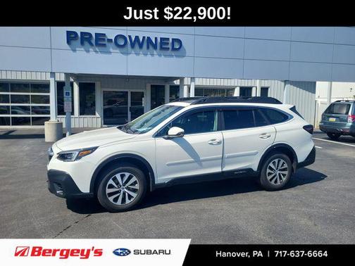 Crystal White Pearl 2020 Subaru Outback Premium