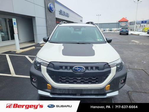 Crystal White Pearl 2026 Subaru Forester Wilderness