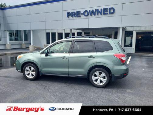 Jasmine Green Metallic 2015 Subaru Forester 2.5i Limited