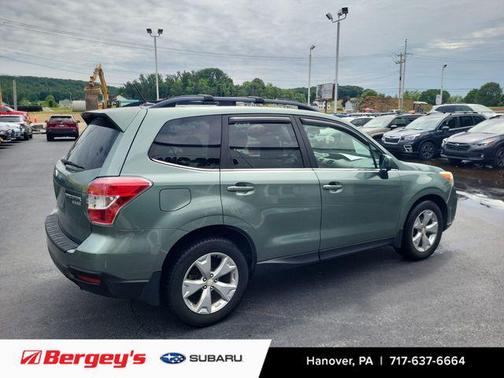 Jasmine Green Metallic 2015 Subaru Forester 2.5i Limited
