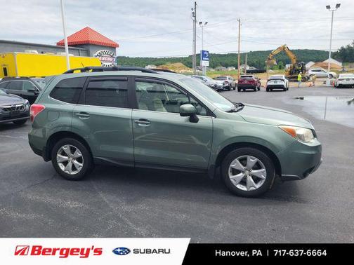 Jasmine Green Metallic 2015 Subaru Forester 2.5i Limited