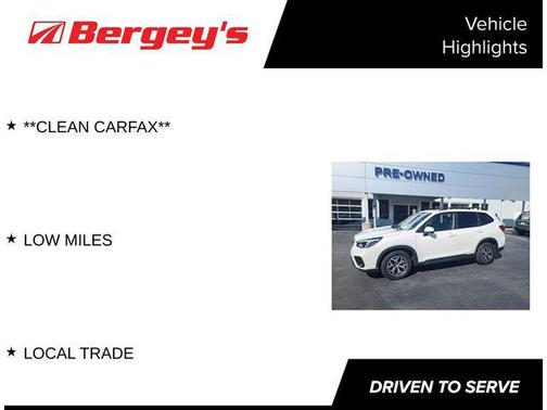 Crystal White Pearl 2021 Subaru Forester Premium