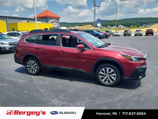 Crimson Red Pearl 2020 Subaru Outback Premium