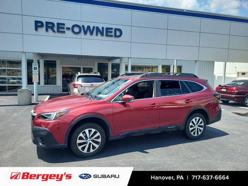 Crimson Red Pearl 2020 Subaru Outback Premium