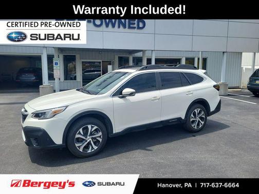 Crystal White Pearl 2022 Subaru Outback Limited