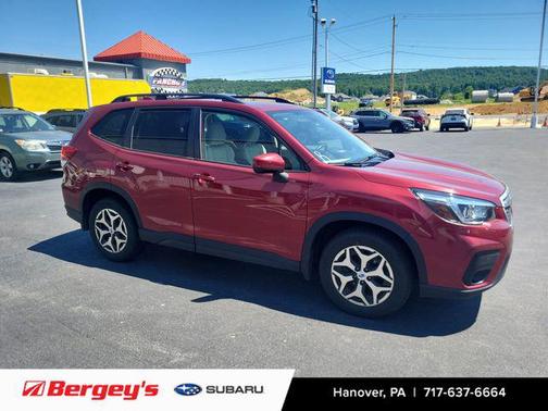 Crimson Red Pearl 2019 Subaru Forester Premium