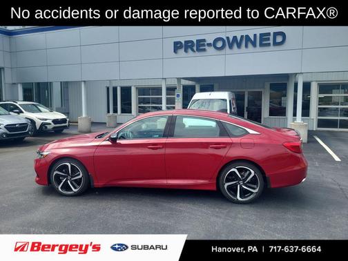 San Marino Red 2022 Honda Accord Sport 2.0T