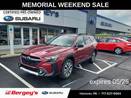 Crimson Red Pearl 2025 Subaru Outback Limited