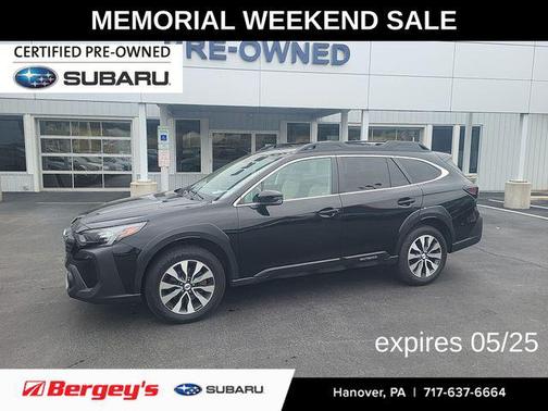 Crystal Black Silica 2024 Subaru Outback Limited