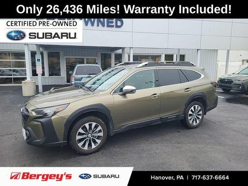 Autumn Green Metallic 2024 Subaru Outback Touring XT