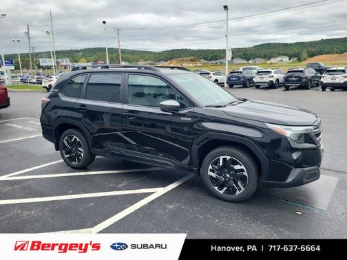 Crystal Black Silica 2026 Subaru Forester Hybrid Limited