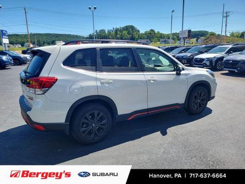 Crystal White Pearl 2020 Subaru Forester Sport