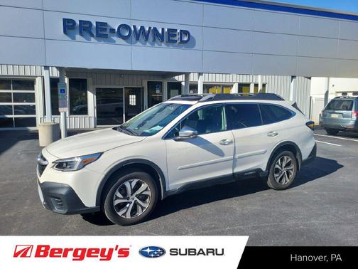 Crystal White Pearl 2020 Subaru Outback Touring XT