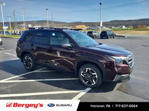 Dark Mahogany Pearl 2026 Subaru Forester Hybrid Premium