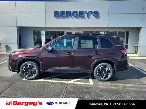 Dark Mahogany Pearl 2026 Subaru Forester Hybrid Premium