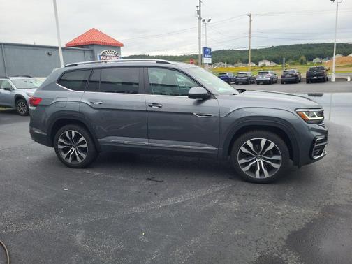 Gray 2021 Volkswagen Atlas 3.6L SEL