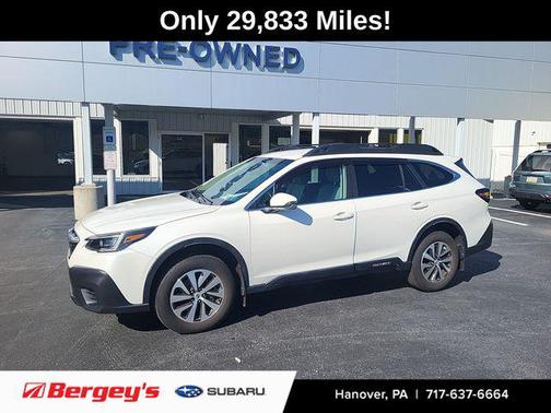 Crystal White Pearl 2022 Subaru Outback Premium