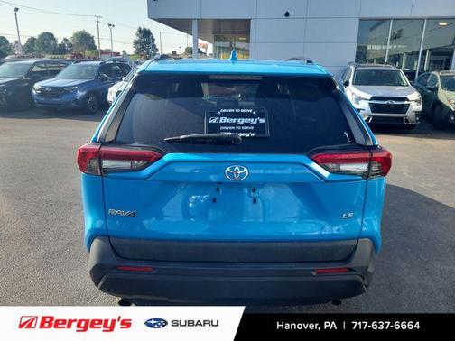 Blue Flame 2019 Toyota RAV4 LE