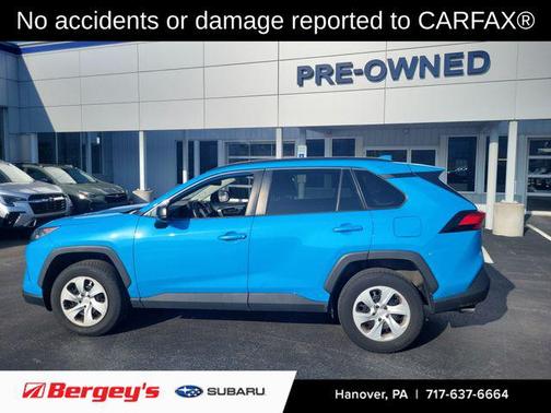 Blue Flame 2019 Toyota RAV4 LE