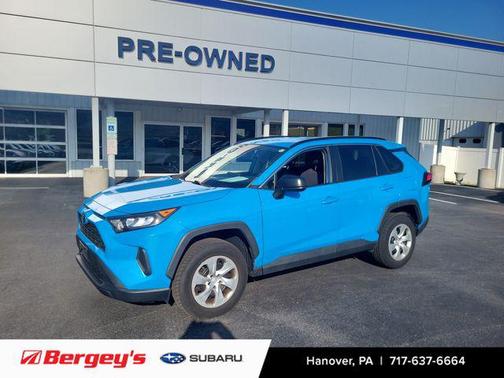 Blue Flame 2019 Toyota RAV4 LE