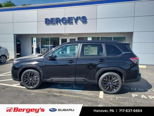 Crystal Black Silica 2026 Subaru Forester Sport
