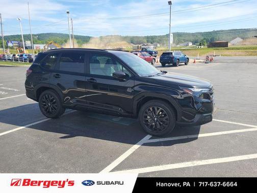 Crystal Black Silica 2026 Subaru Forester Sport