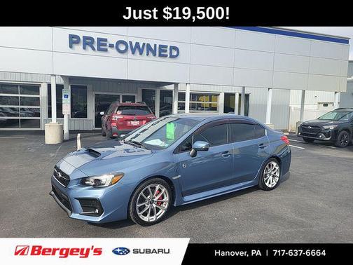 Heritage Blue 2018 Subaru WRX Limited