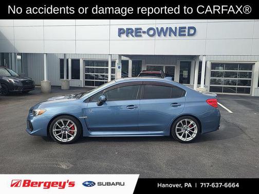 Heritage Blue 2018 Subaru WRX Limited