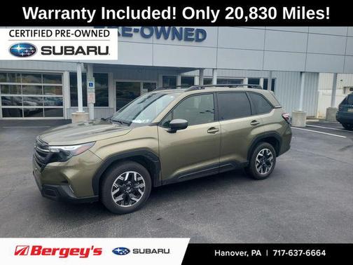 Autumn Green Metallic 2025 Subaru Forester Premium