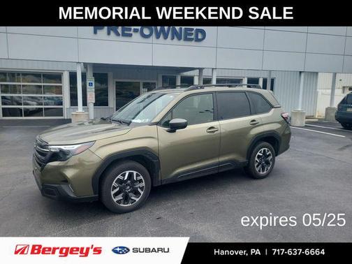 Autumn Green Metallic 2025 Subaru Forester Premium