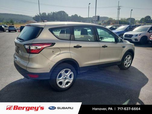 White Gold Metallic 2017 Ford Escape S