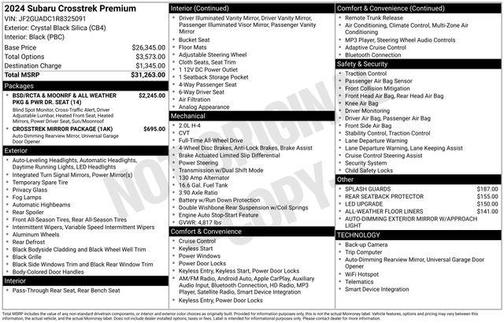 2024 Subaru Crosstrek Premium