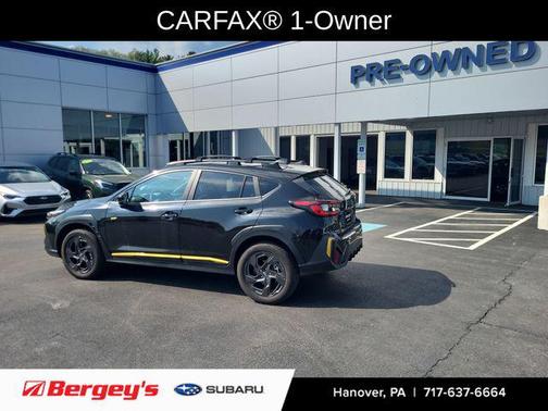 Crystal Black Silica 2024 Subaru Crosstrek Sport