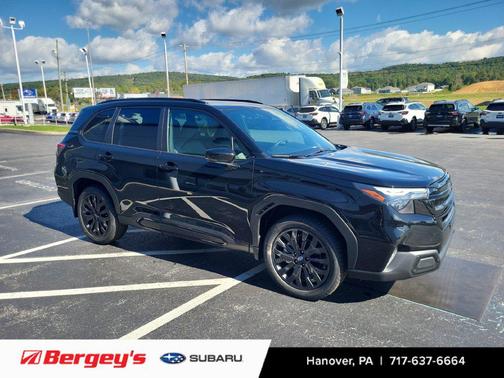 Crystal Black Silica 2026 Subaru Forester Sport