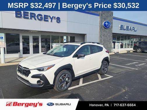 Crystal White Pearl 2026 Subaru Crosstrek Premium