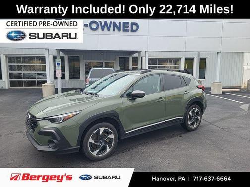 Alpine Green 2024 Subaru Crosstrek Limited